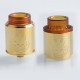 Authentic Vandy Vape Phobia RDA Rebuildable Dripping Atomizer w/ BF Pin - Gold, Stainless Steel, 24mm Diameter