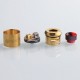 Authentic Timesvape APEX RDA Rebuildable Dripping Atomizer w/ BF Pin - Gold, Stainless Steel, 25mm Diameter