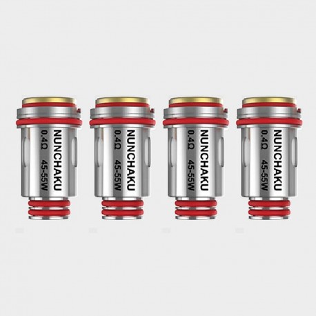[Ships from Bonded Warehouse] Authentic Uwell Replacement Claptonized A1 Coil for Nunchaku 2 - 0.4 Ohm (45~55W) (4 PCS)
