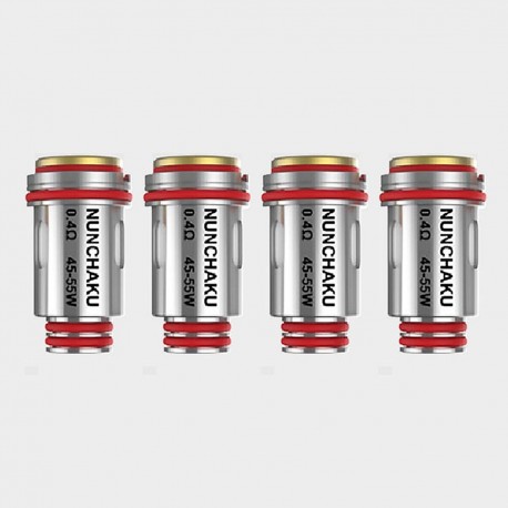 [Ships from Bonded Warehouse] Authentic Uwell Replacement Claptonized A1 Coil for Nunchaku 2 - 0.4 Ohm (45~55W) (4 PCS)