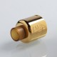Authentic Timesvape Mask RDA Rebuildable Dripping Atomizer w/ BF Pin - Gold, Stainless Steel, 24mm Diameter