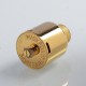 Authentic Timesvape Mask RDA Rebuildable Dripping Atomizer w/ BF Pin - Gold, Stainless Steel, 24mm Diameter