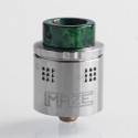 Authentic VandyVape Maze Sub Ohm BF RDA Rebuildable Dripping Atomizer - Silver, Stainless Steel, 2ml, 24mm Diameter