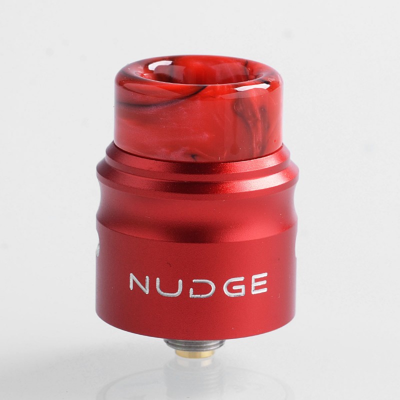 Authentic Wotofo Nudge BF RDA Red 22mm Rebuildable Dripping Atomizer