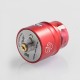 Authentic Wotofo Nudge RDA Rebuildable Dripping Atomizer w/ BF Pin - Red, Aluminum + 316 Stainless Steel, 22mm Diameter