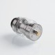 Authentic Augvape Merlin MTL RTA Rebuildable Tank Atomizer - Silver, Stainless Steel, 3ml, 22mm Diameter