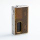 Authentic Wismec Luxotic 100W Squonk Box Mod - Honeycomb Resin, 7.5ml, 1 x 18650