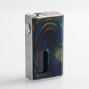 Authentic Wismec Luxotic 100W Squonk Box Mod - Swirled Metallic Resin, 7.5ml, 1 x 18650