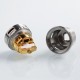 Authentic OBS Crius II RTA Rebuildable Tank Atomizer Dual Coil Version - Silver, Stainless Steel, 4ml, 25mm Diameter