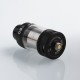 Authentic OBS Crius II RTA Rebuildable Tank Atomizer Dual Coil Version - Black, Stainless Steel, 4ml, 25mm Diameter