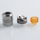 Authentic GeekVape Loop RDA Rebuildable Dripping Atomizer w/ BF Pin - Silver, Stainless Steel, 24mm Diameter