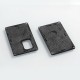 Authentic SJMY Replacement Panels for Toy Brick Squonk Box Mod - Black, G10 Fiberglass (6 PCS)