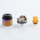 Authentic Vapefly Galaxies MTL RDA Rebuildable Dripping Atomizer w/ BF Pin - Rainbow, Stainless Steel + PMMA, 22mm Diameter