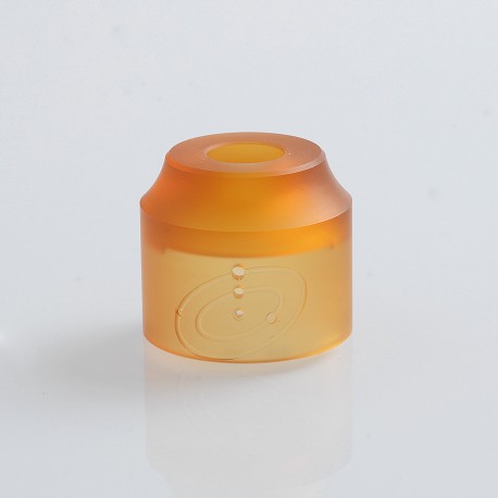 Authentic Vapefly Replacement Top Cap for Galaxies MTL RDA - Translucent Orange, PMMA