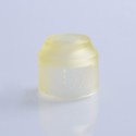 Authentic Vapefly Replacement Top Cap for Galaxies MTL RDA - Translucent Yellow, PMMA