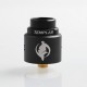 Authentic Augvape Templar RDA Rebuildable Dripping Atomizer w/ BF Pin - Black, Stainless Steel, 24mm Diameter