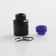Authentic Hellvape Priest Challenge Cap for 24mm Dead Rabbit RDA - Black, Stainless Steel