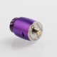 Authentic Blitz Ghoul RDA Rebuildable Dripping Atomizer w/ BF Pin - Purple, Aluminum + Stainless Steel, 22mm Diameter