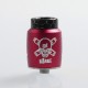 Authentic Blitz Ghoul RDA Rebuildable Dripping Atomizer w/ BF Pin - Fuchsia, Aluminum + Stainless Steel, 22mm Diameter