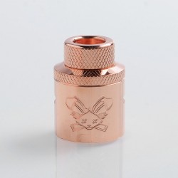 Authentic Hellvape Butcher Challenge Cap for 24mm Dead Rabbit RDA - Copper, T2 Copper