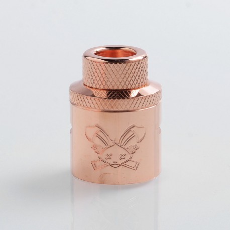 Authentic Hellvape Butcher Challenge Cap for 24mm Dead Rabbit RDA - Copper, T2 Copper