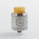 Authentic Dovpo LQT RDA Rebuildable Dripping Atomizer w/ BF Pin - Silver, Stainless Steel, 24mm Diameter