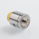 Authentic Dovpo LQT RDA Rebuildable Dripping Atomizer w/ BF Pin - Silver, Stainless Steel, 24mm Diameter