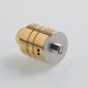 Authentic Paradigm Modz Octarine V2 RDA Rebuildable Dripping Atomizer - Gold, Stainless Steel, 22mm Diameter