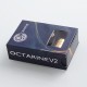 Authentic Paradigm Modz Octarine V2 RDA Rebuildable Dripping Atomizer - Gold, Stainless Steel, 22mm Diameter