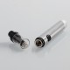 Authentic Joyetech eGo AIO ECO 650mAh Starter Kit - Grey, 0.5 Ohm, 1.2ml, 14mm Diameter