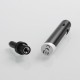 Authentic Joyetech eGo AIO ECO 650mAh Starter Kit - Black, 0.5 Ohm, 1.2ml, 14mm Diameter