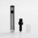 Authentic Joyetech eGo AIO ECO 650mAh Starter Kit - Grey, 0.5 Ohm, 1.2ml, 14mm Diameter