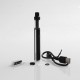 Authentic Joyetech eGo AIO ECO 650mAh Starter Kit - Black, 0.5 Ohm, 1.2ml, 14mm Diameter