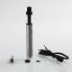 Authentic Joyetech eGo AIO ECO 650mAh Starter Kit - Grey, 0.5 Ohm, 1.2ml, 14mm Diameter