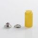 Authentic Wismec Replacement Bottom Feeder Bottle for Luxotic Squonk Box Mod / Kit - Yellow, Silicone, 7.5ml (2 PCS)