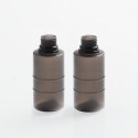 Authentic Wismec Replacement Bottom Feeder Bottle for Luxotic Squonk Box Mod / Kit - Black, Plastic, 7.5ml (2 PCS)
