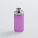 Authentic Wismec Replacement Bottom Feeder Bottle for Luxotic Squonk Box Mod - Purple, Silicone, 7.5ml