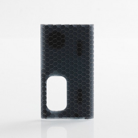 Authentic Wismec Replacement Cover Panel for Luxotic Squonk Box Mod - Black Honeycomb, Resin