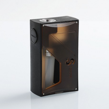 Authentic Storm Raptor 120W Squonk Mechanical Box Mod - Brown, ABS, 1 x 18650 / 20700 / 21700, 5ml