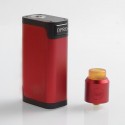 Authentic CoilART DPRO 133 Premium Kit with DPRO RDA - Red, 1 / 2 x 18650, 24mm Diameter