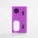 Authentic Wismec Replacement Cover Panel for Luxotic Squonk Box Mod - Purple Honeycomb, Resin