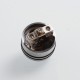 Authentic Vapefly Wormhole RDA Rebuildable Dripping Atomizer w/ BF Pin - Silver, Stainless Steel + PMMA, 24mm Diameter