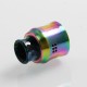 Authentic Wotofo Recurve RDA Rebuildable Dripping Atomizer w/ BF Pin - Rainbow, Stainless Steel, 24mm Diameter