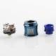 Authentic Wotofo Recurve RDA Rebuildable Dripping Atomizer w/ BF Pin - Blue, Stainless Steel, 24mm Diameter