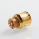 Authentic Wotofo Recurve RDA Rebuildable Dripping Atomizer w/ BF Pin - Gold, Stainless Steel, 24mm Diameter