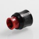 Authentic Wotofo Recurve RDA Rebuildable Dripping Atomizer w/ BF Pin - Black, Stainless Steel, 24mm Diameter