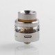 Authentic Fuumy Maple Leaf RDA Rebuildable Dripping Atomizer w/ BF Pin - Silver, Stainless Steel, 24mm Diameter