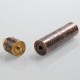 Authentic Shield Cig Redemption Hybrid Mechanical Mod + RDA Kit - Black, Copper, 1 x 18650, 24mm Diameter