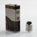 Authentic Wismec Luxotic NC 250W Box Mod + Guillotine V2 RDA Kit - Green Resin, 2 x 18650 / 20700