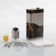 Authentic Wismec Luxotic NC 250W Box Mod + Guillotine V2 RDA Kit - Green Resin, 2 x 18650 / 20700